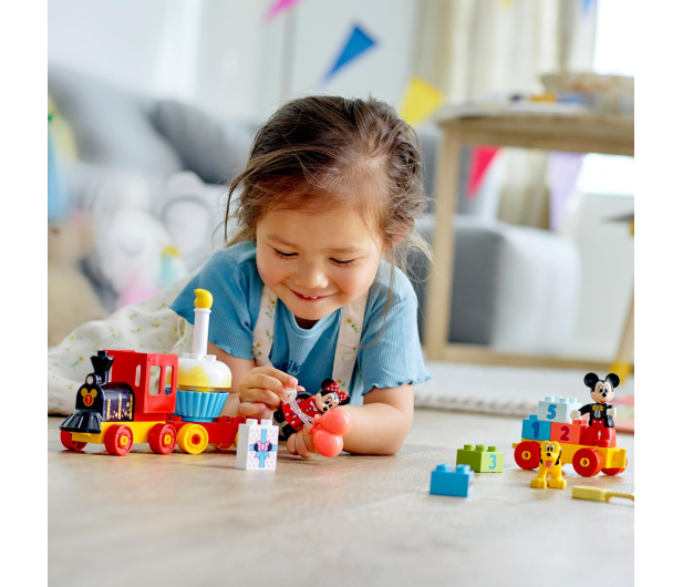 LEGO DUPLO Disney 10941 Urodzinowy pociąg myszek Miki i Minnie - 1012697 - zdjęcie 2